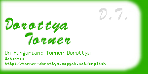 dorottya torner business card